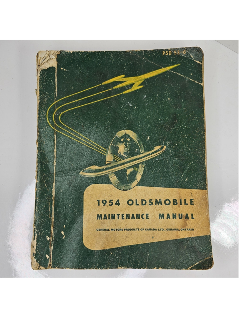 1954 Oldsmobile Maintenance Service Manual GM Canada Original PSD 53-6 Vintage